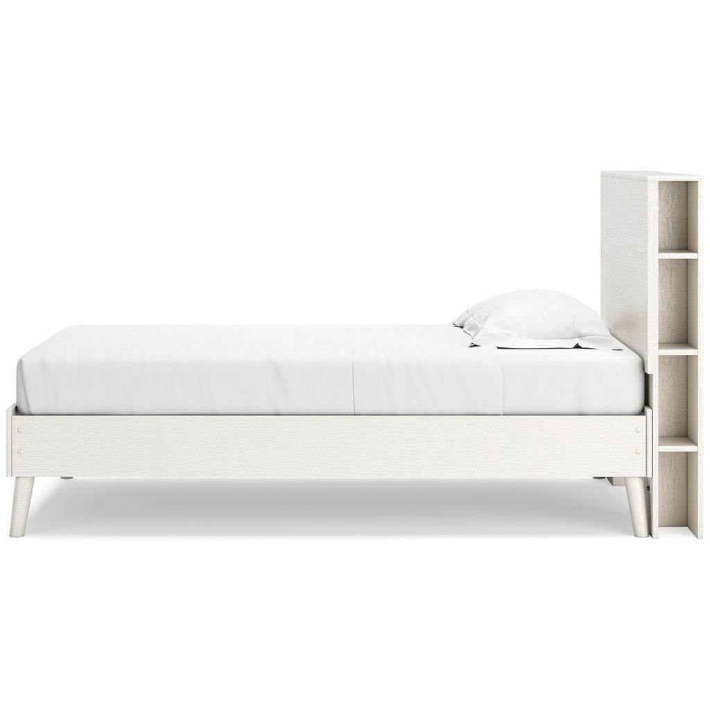 Aprilyn Twin Bookcase Headboard In White EB1024163