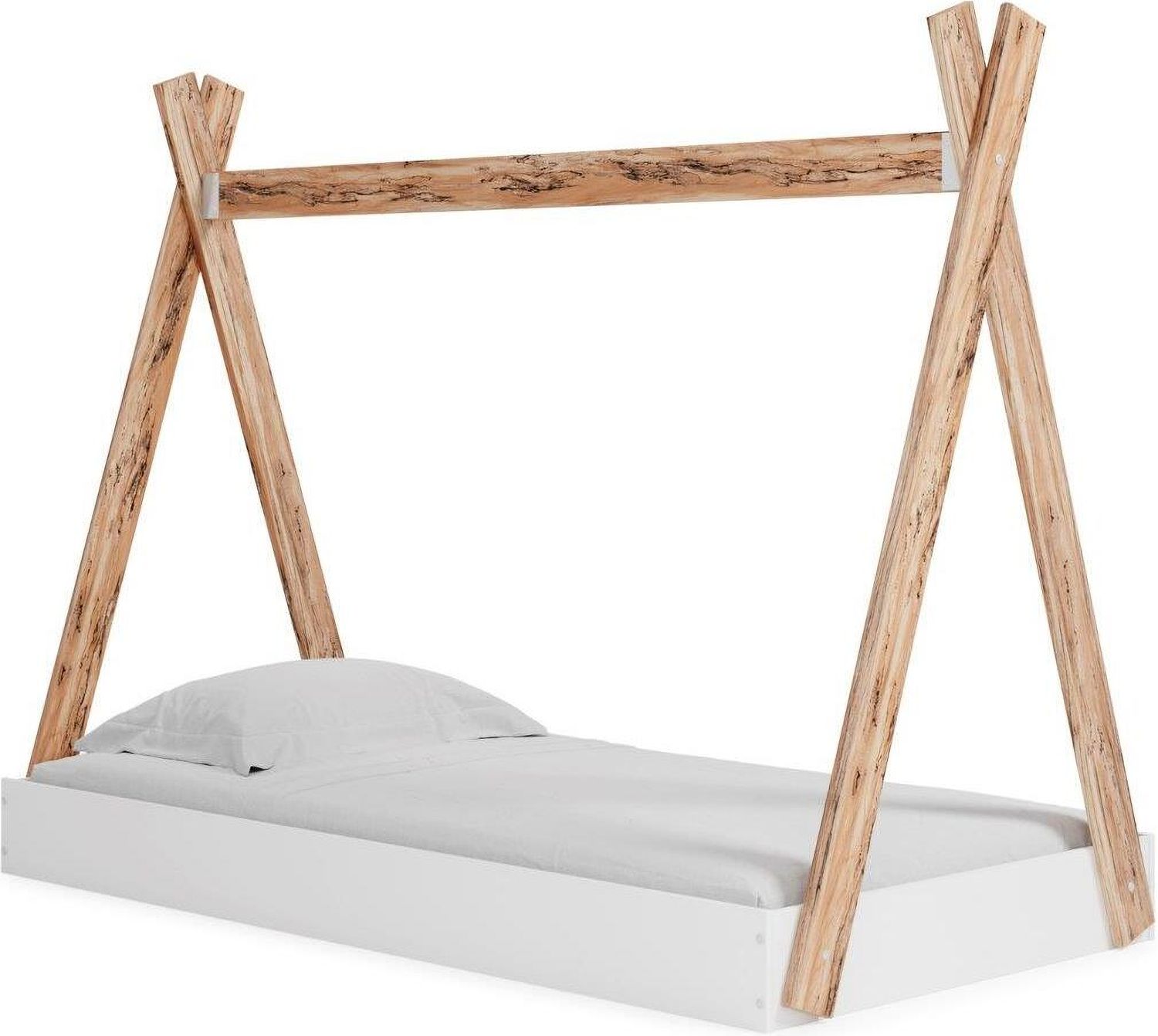 Piperton White And Natural Twin Tent Bed in Box EB1221121