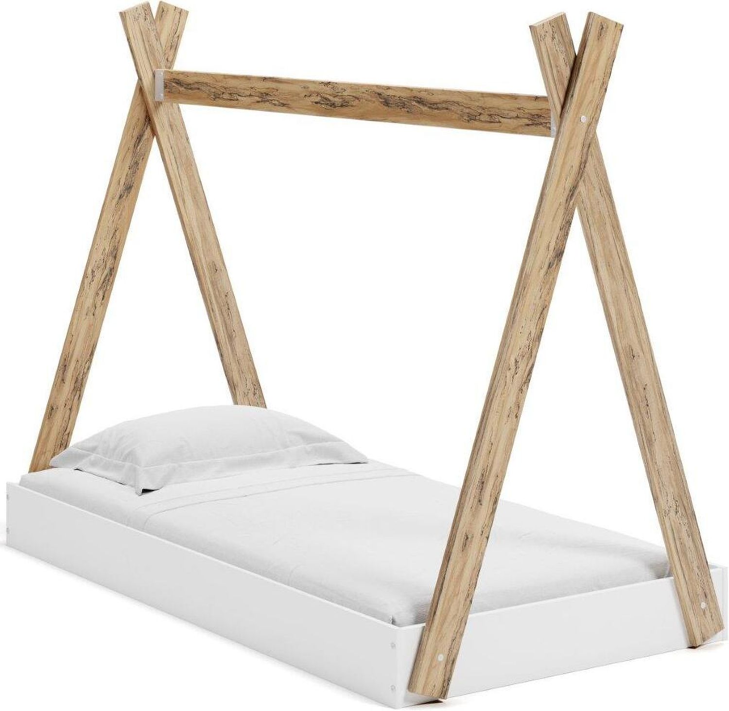 Piperton White And Natural Twin Tent Bed in Box EB1221121