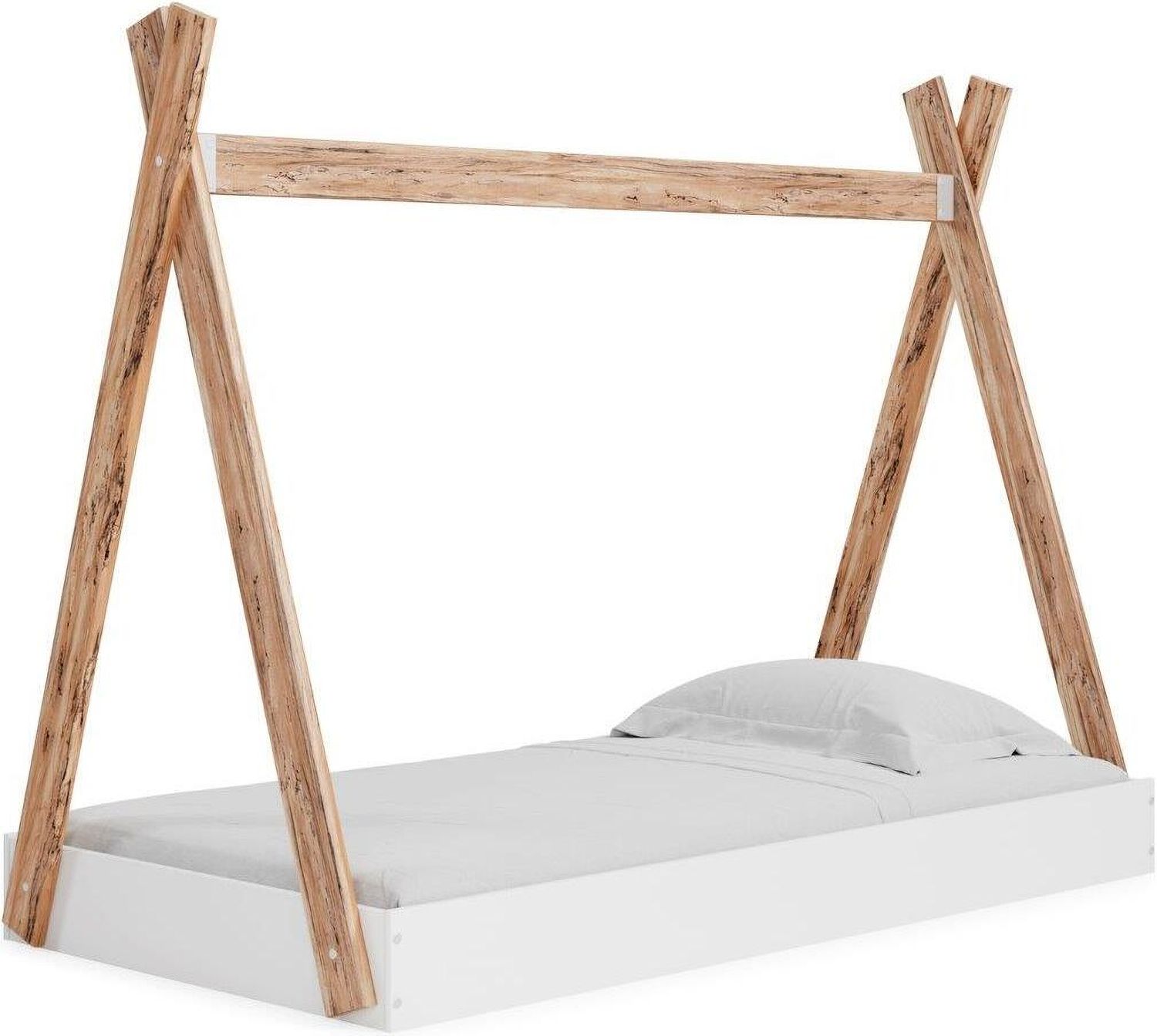 Piperton White And Natural Twin Tent Bed in Box EB1221121