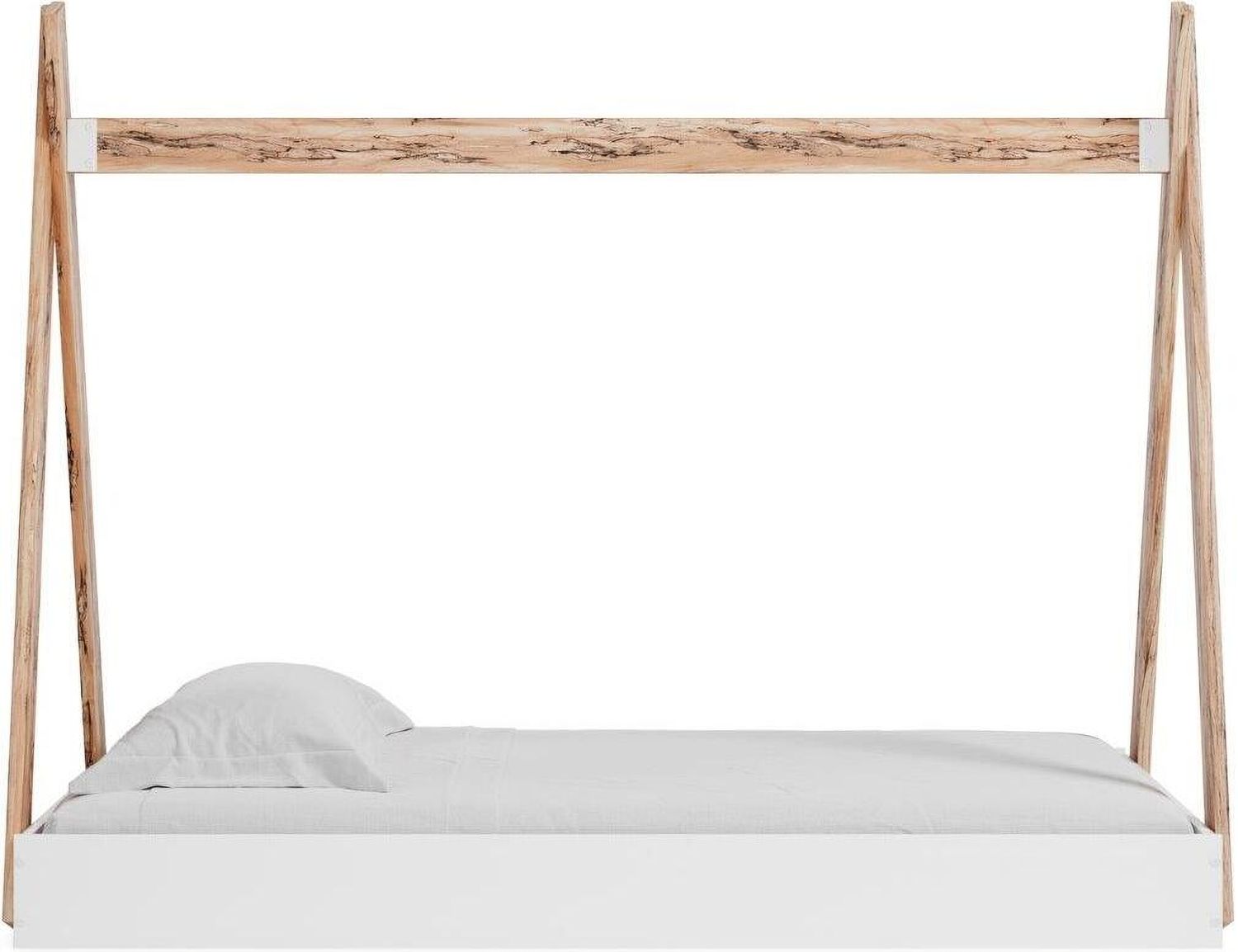 Piperton White And Natural Twin Tent Bed in Box EB1221121