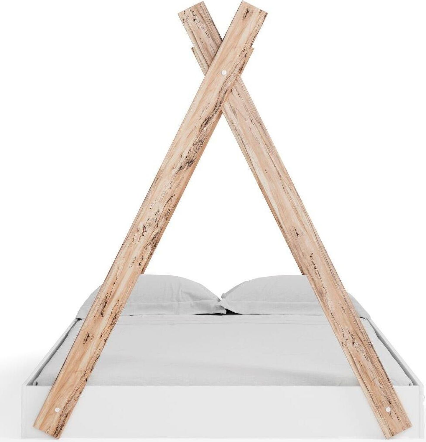 Piperton White And Natural Full Tent Bed in Box EB1221122