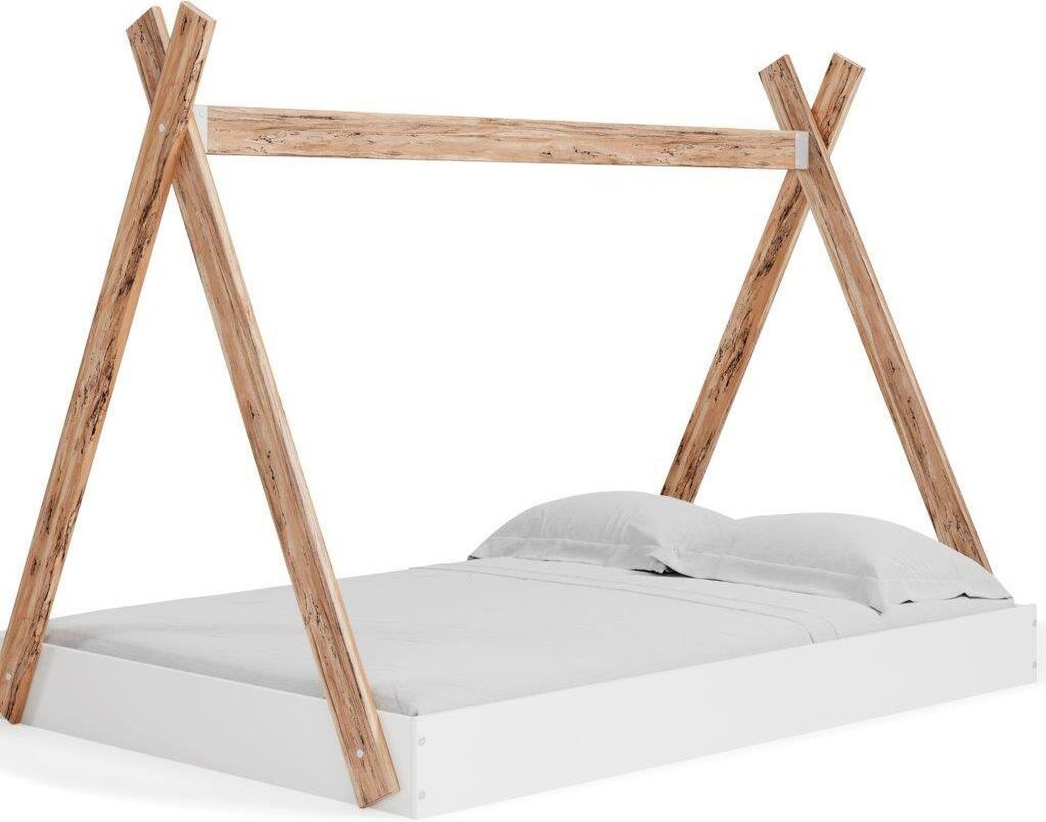 Piperton White And Natural Full Tent Bed in Box EB1221122