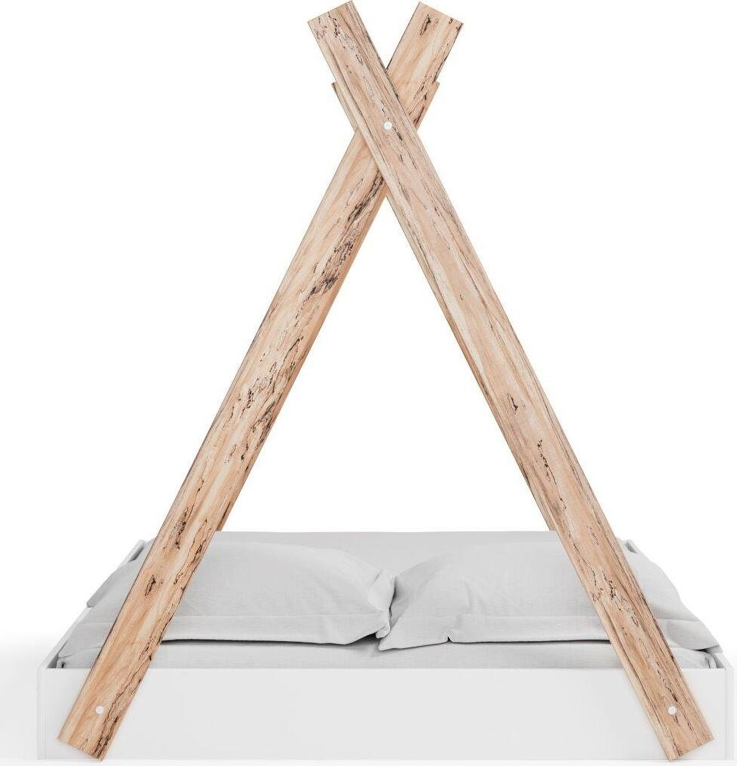 Piperton White And Natural Full Tent Bed in Box EB1221122