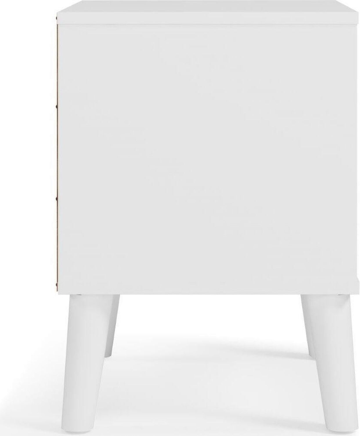 Piperton Two-Tone Brown/White One Drawer Night Stand EB1221291