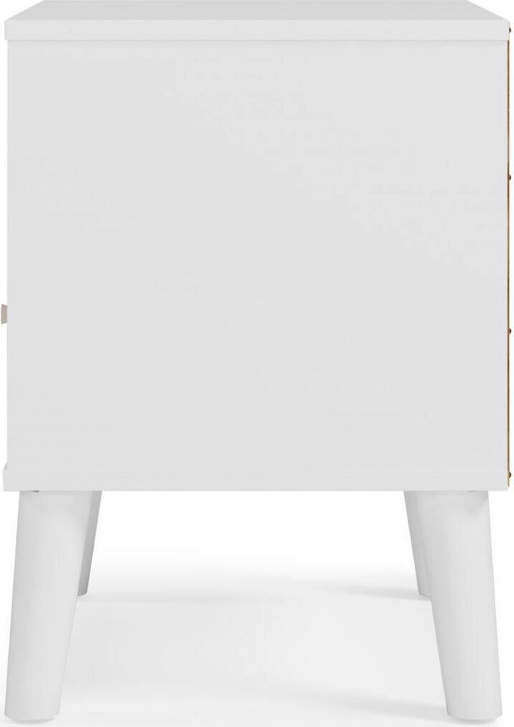 Piperton Two-Tone Brown/White One Drawer Night Stand EB1221291