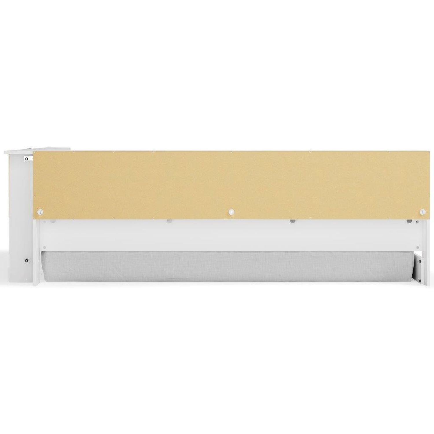 Piperton White Full Bookcase Storage With End Panel EB1221B2