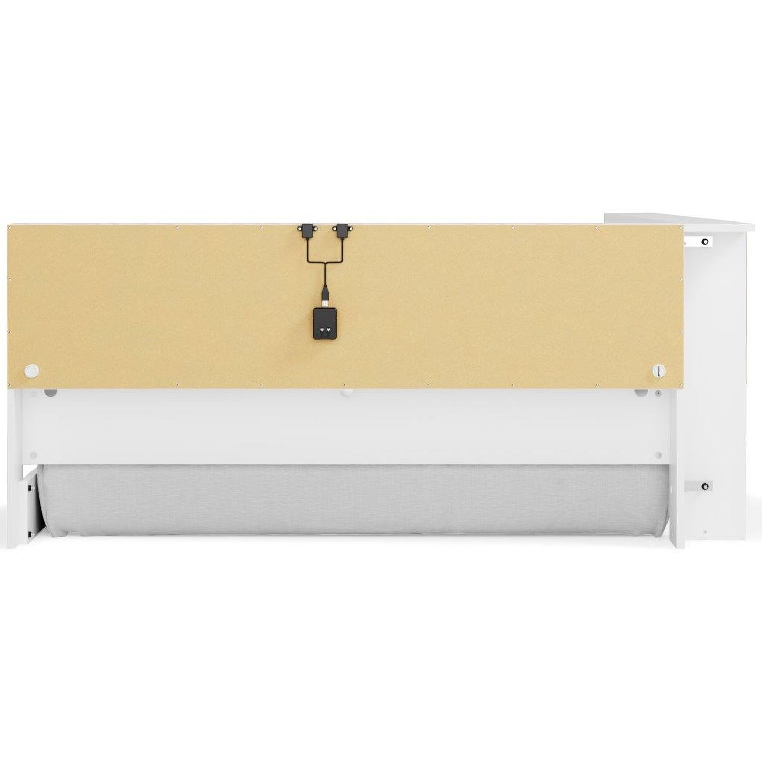 Piperton White Full Bookcase Storage With End Panel EB1221B2