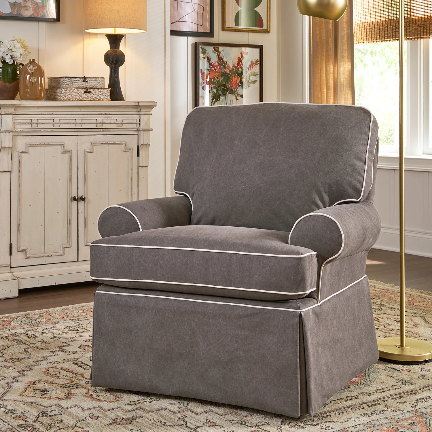 Marilyn - Erin & Ben Co. Swivel Glider - EB1517SC EB1517SC