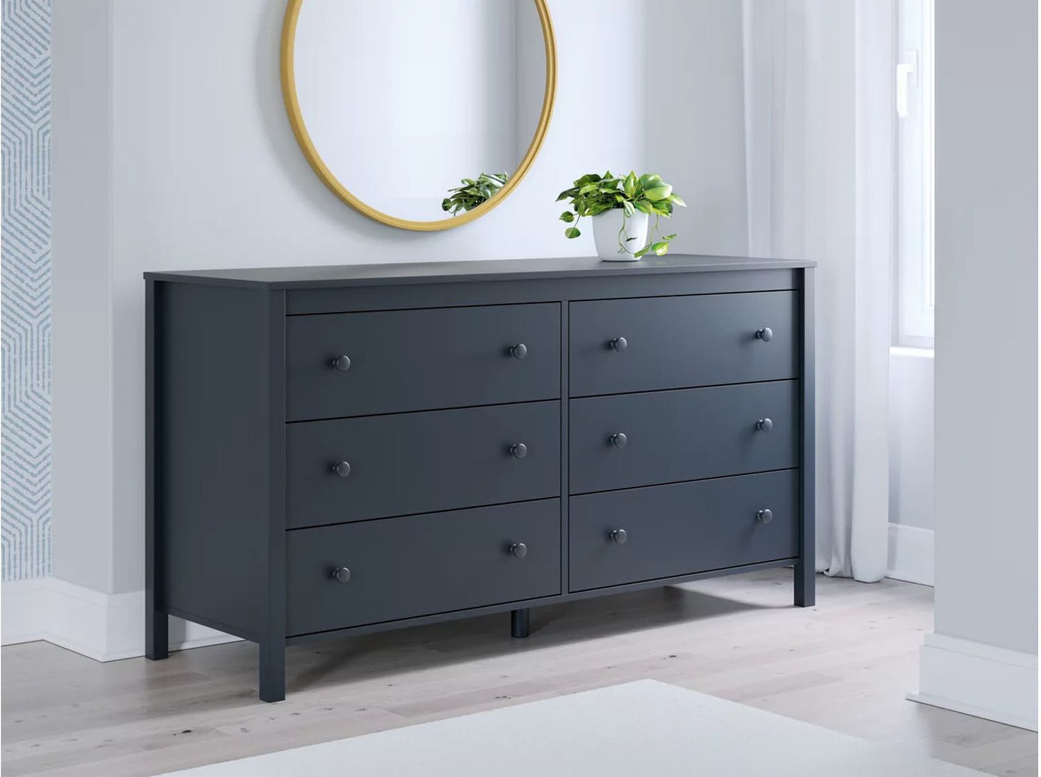 Simmenfort Dresser In Navy Blue EB1528231