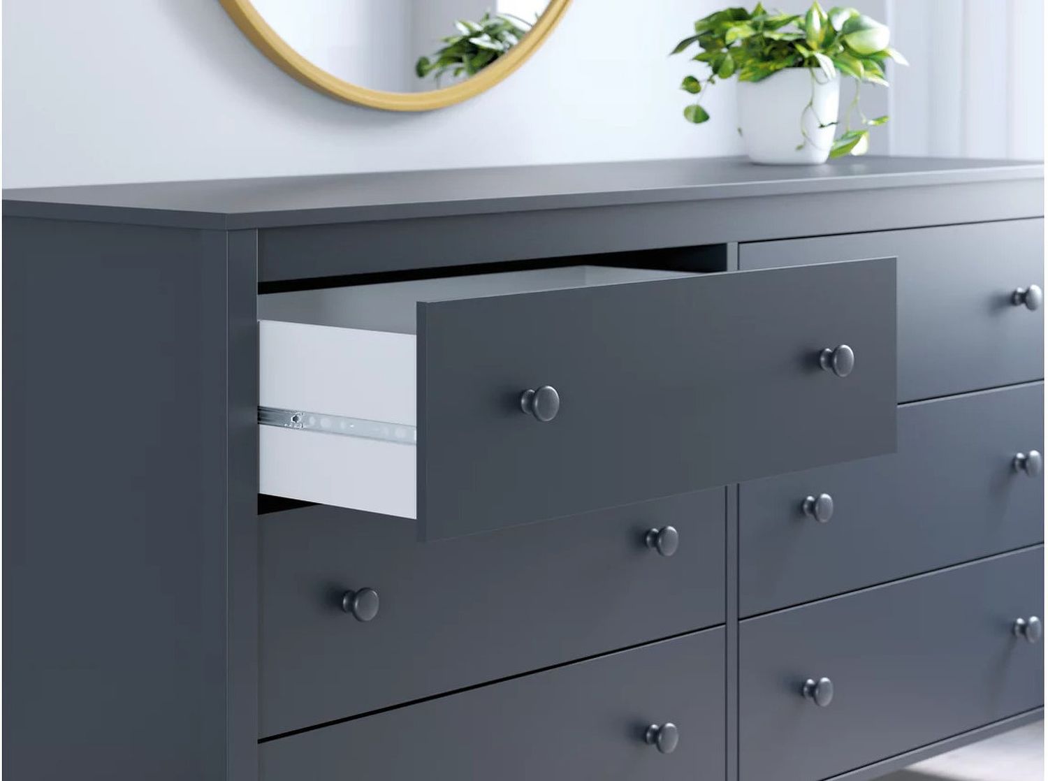 Simmenfort Dresser In Navy Blue EB1528231
