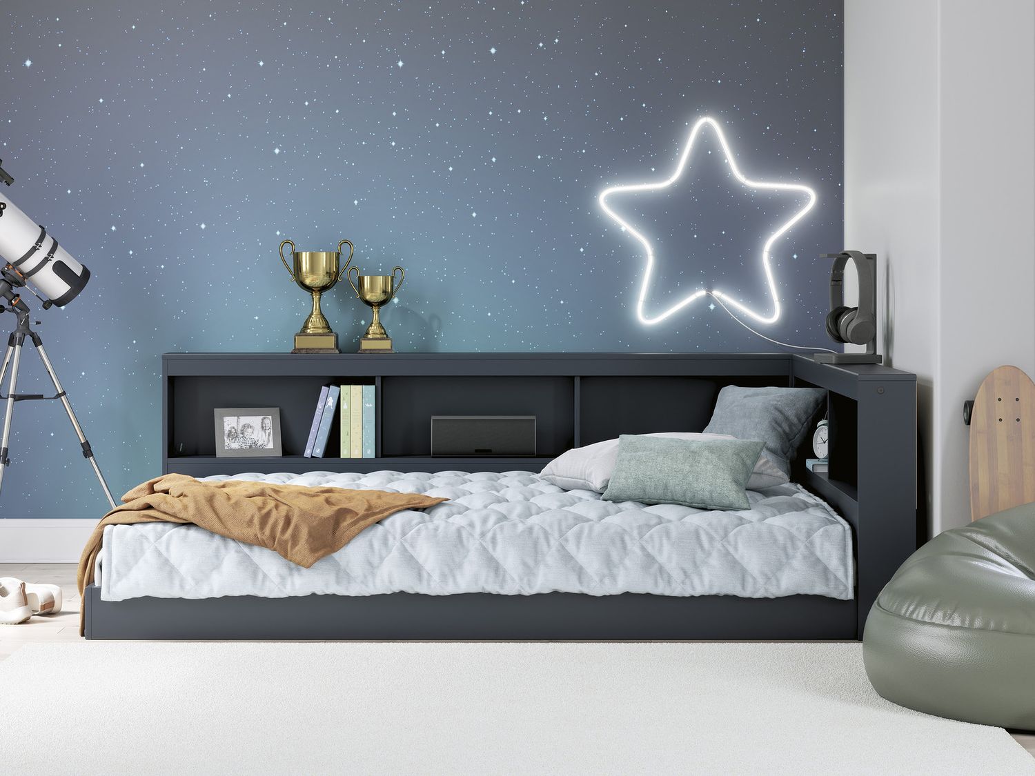 Simmenfort Dresser In Navy Blue EB1528231