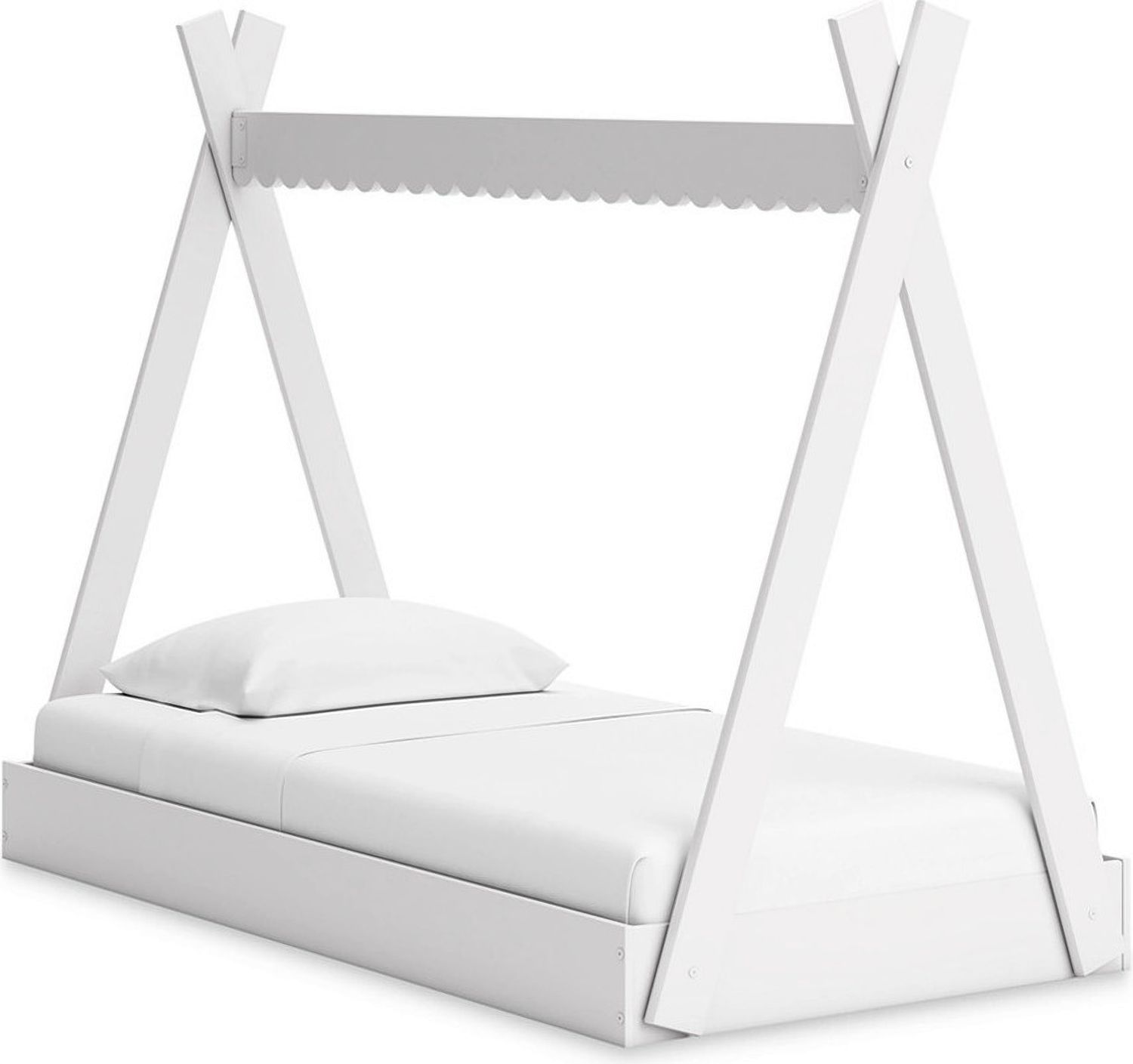 Hallityn Twin Tent Bed In White EB1810121