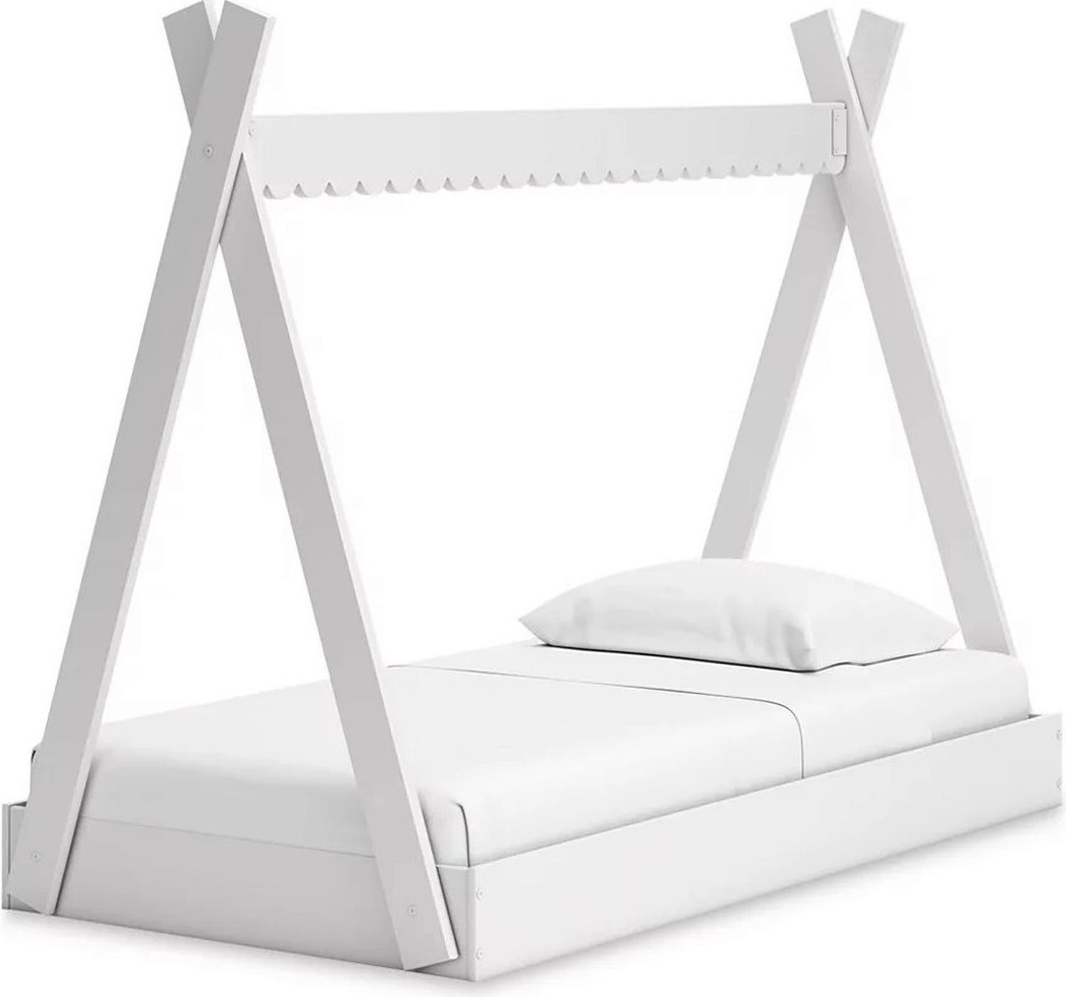 Hallityn Twin Tent Bed In White EB1810121