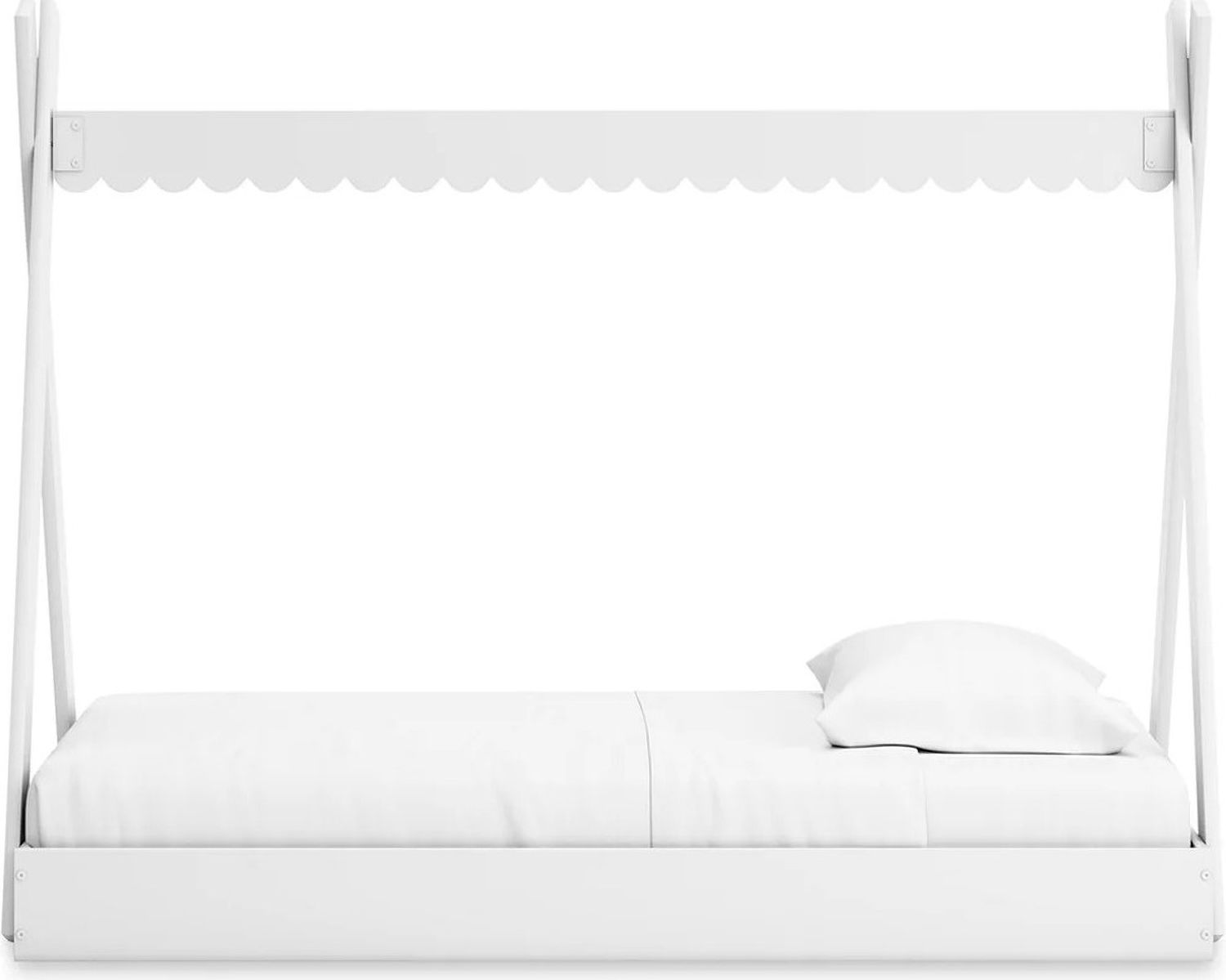 Hallityn Twin Tent Bed In White EB1810121