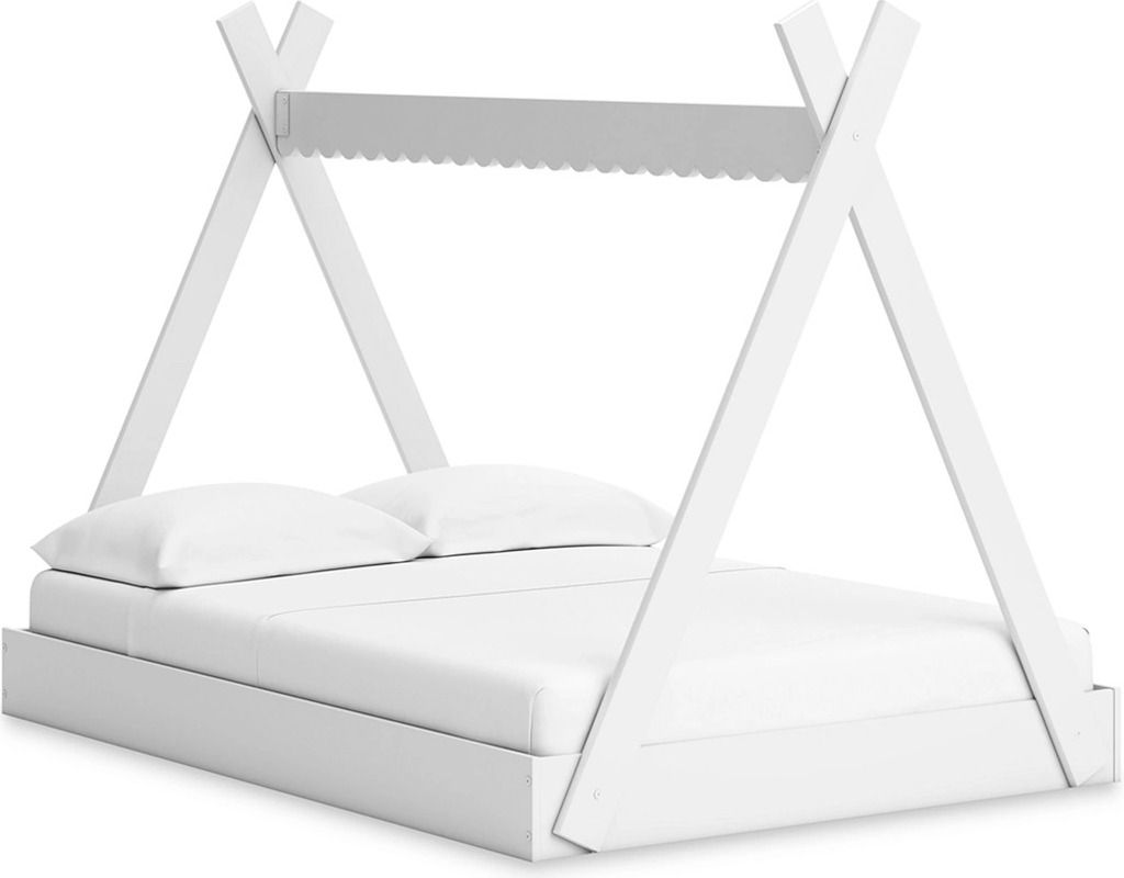 Hallityn Full Tent Bed In White EB1810122
