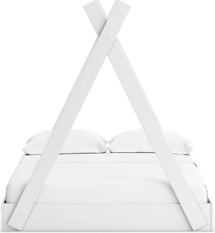 Hallityn Full Tent Bed In White EB1810122