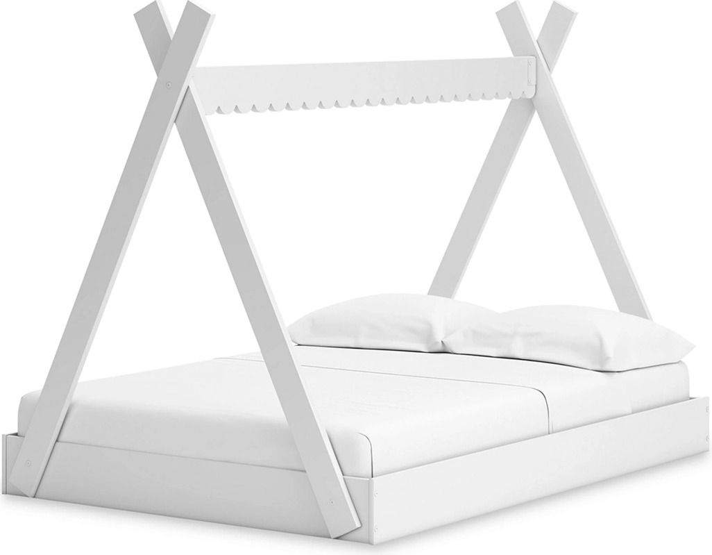 Hallityn Full Tent Bed In White EB1810122