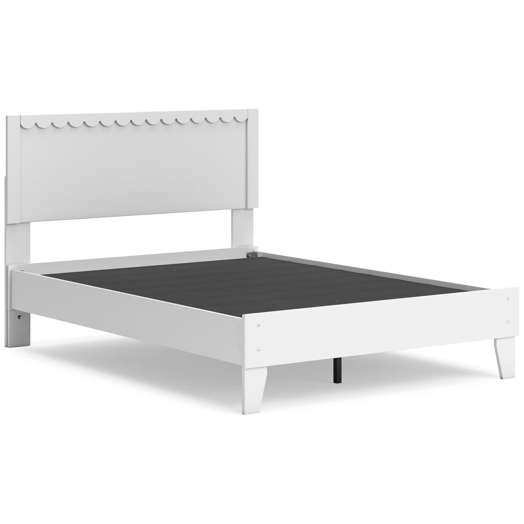 Hallityn Full Panel Headboard In White EB1810156