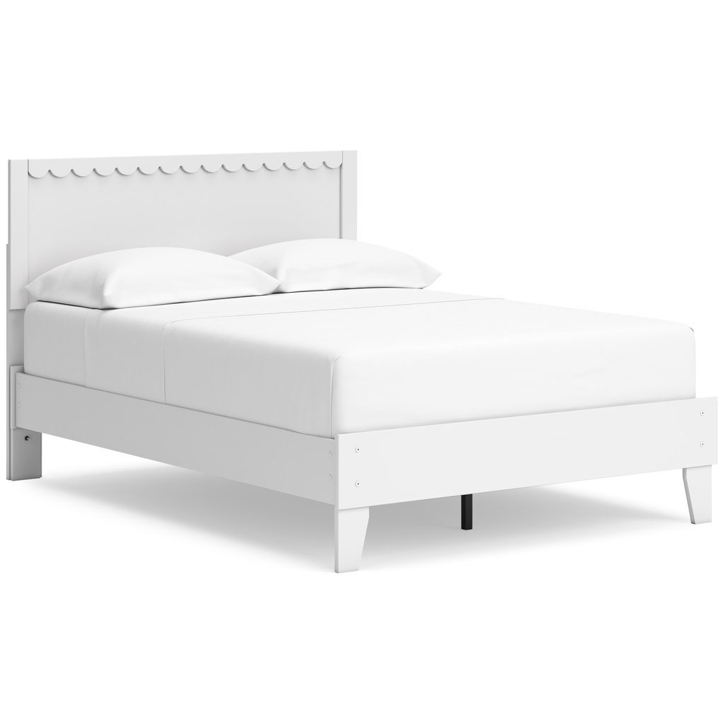Hallityn Full Panel Headboard In White EB1810156