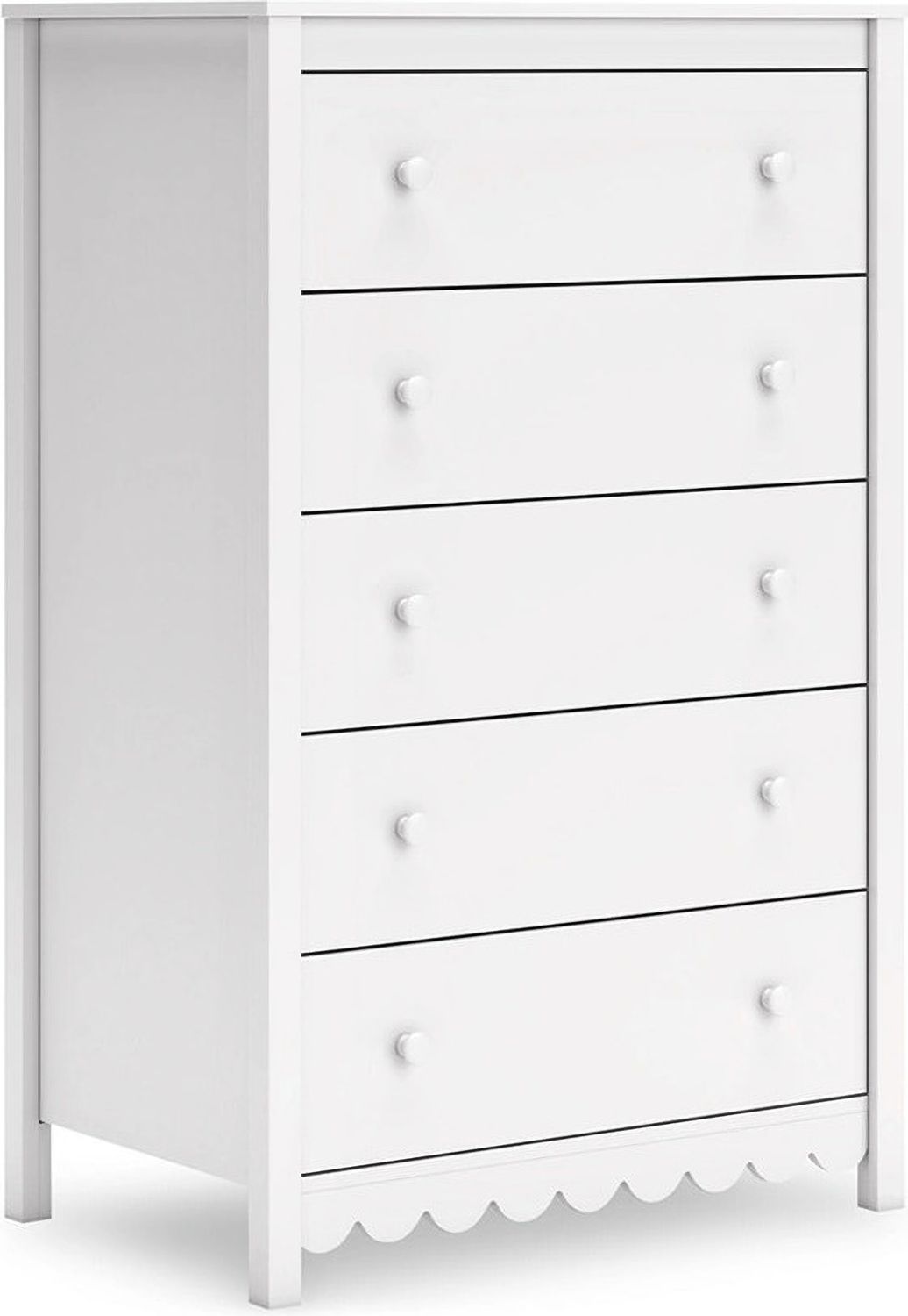 Hallityn Chest of Drawers In White EB1810245