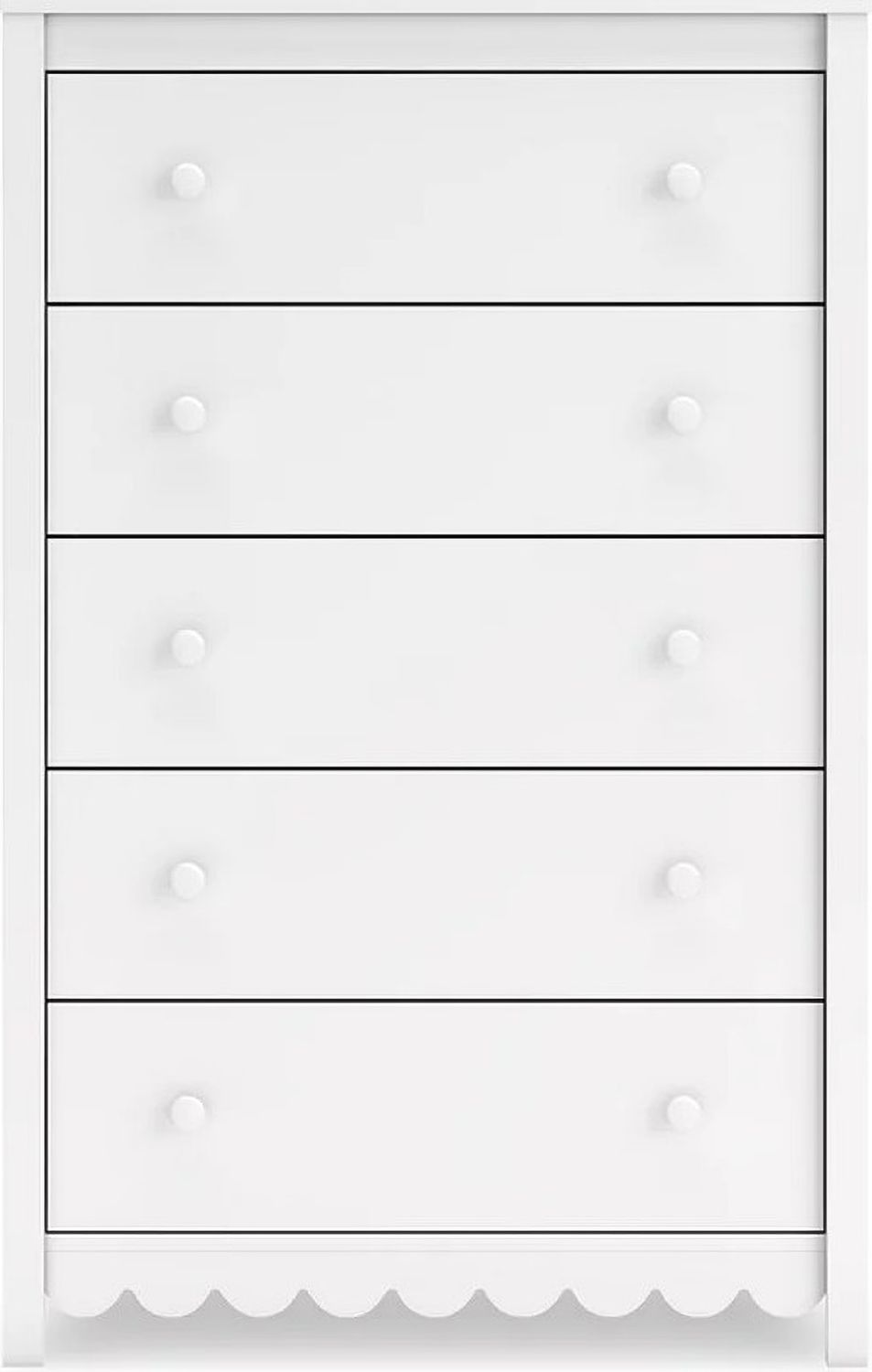 Hallityn Chest of Drawers In White EB1810245