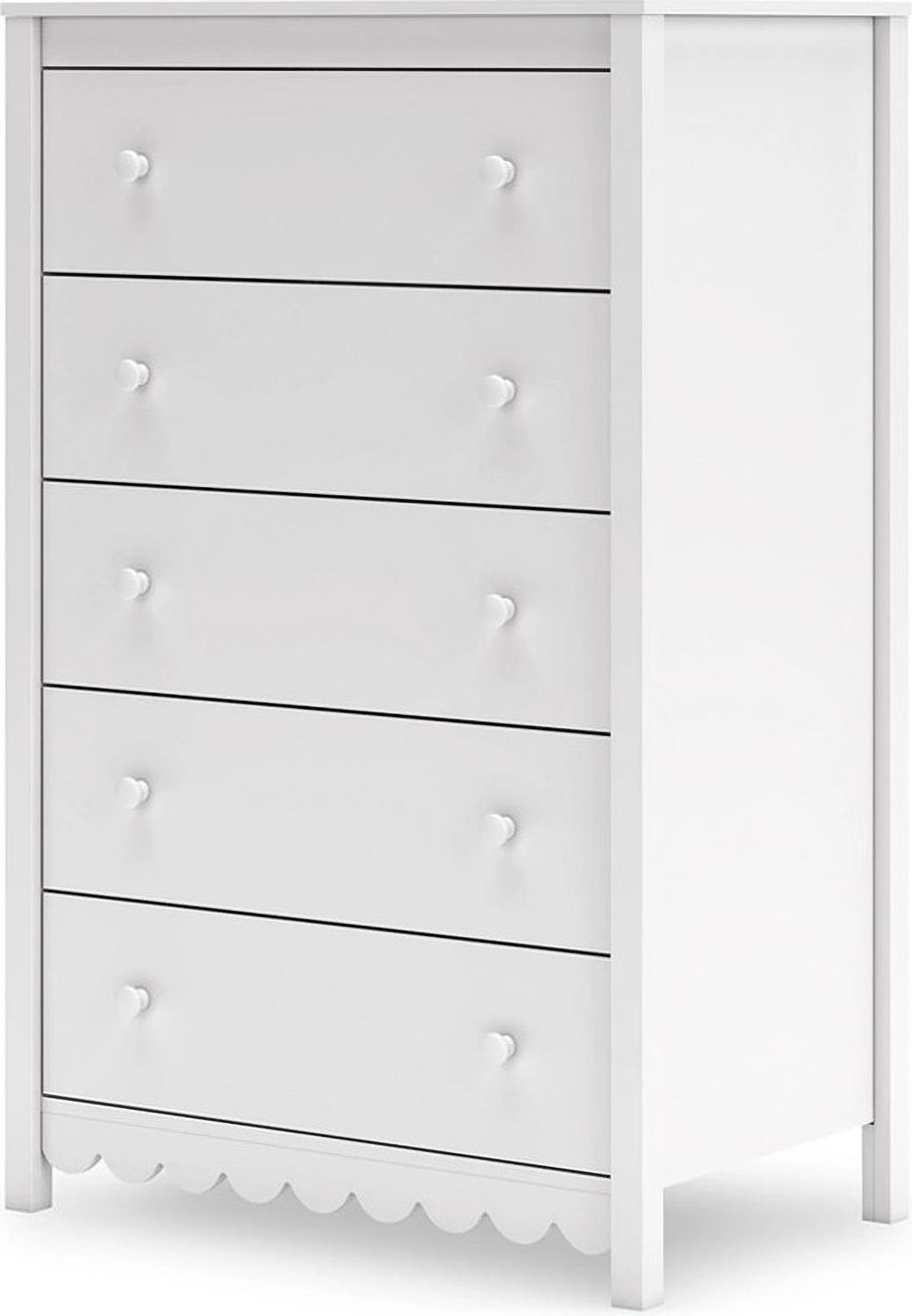 Hallityn Chest of Drawers In White EB1810245