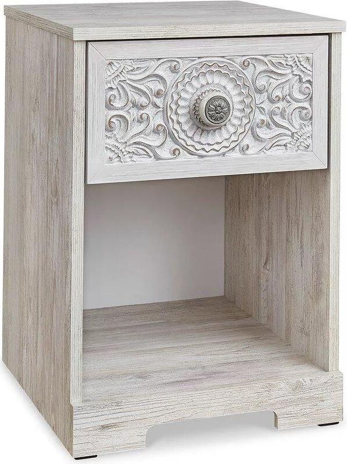 Paxberry Nightstand In Washed White EB1811191