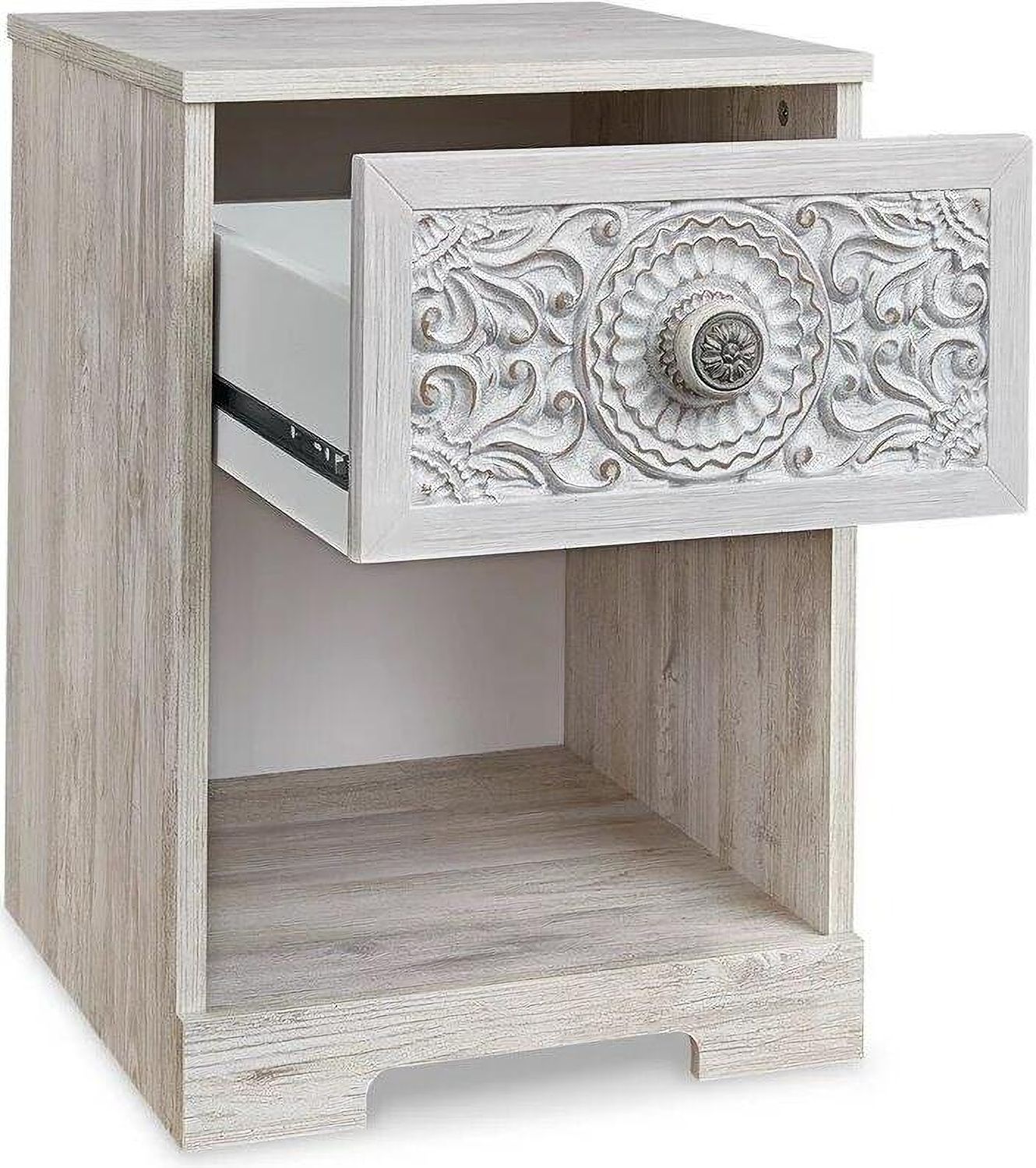 Paxberry Nightstand In Washed White EB1811191