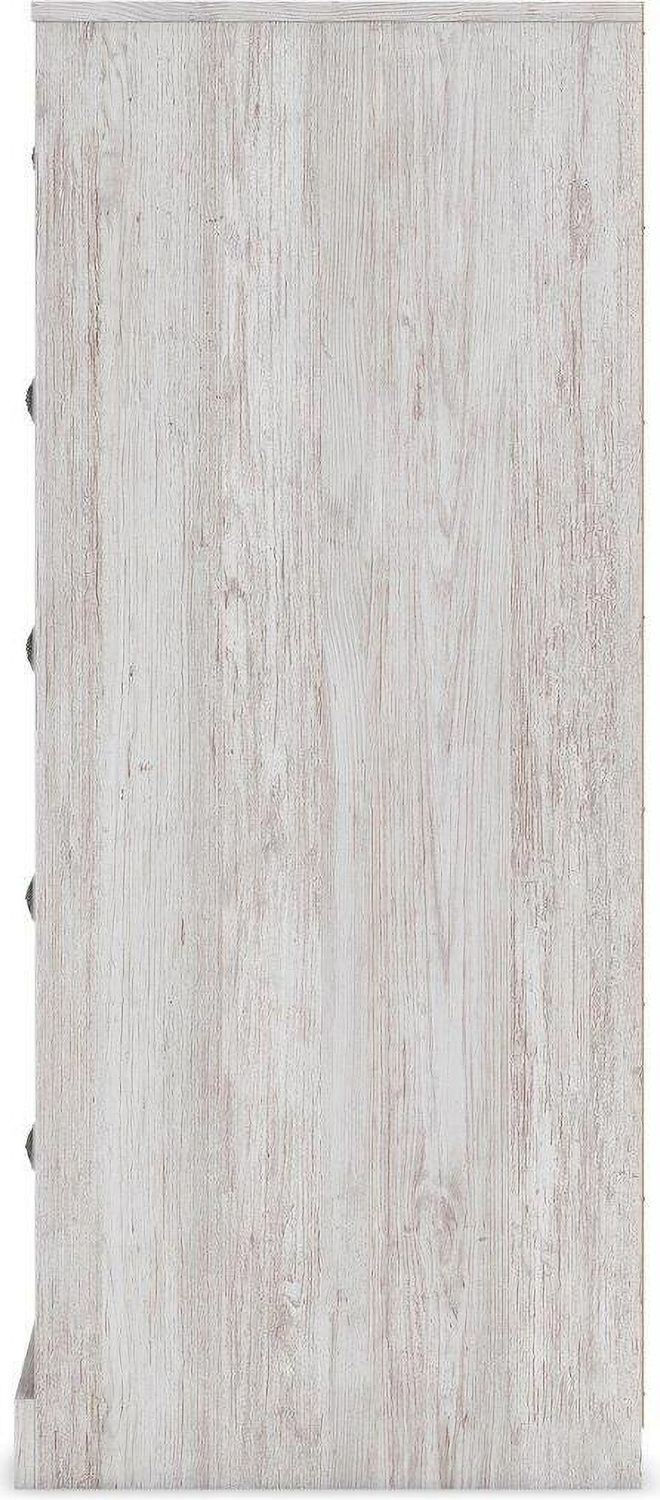 Paxberry Whitewash Five Drawer Chest EB1811245