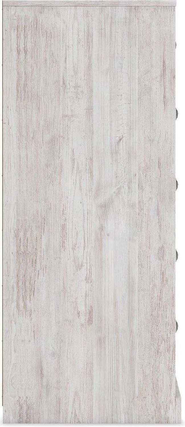 Paxberry Whitewash Five Drawer Chest EB1811245