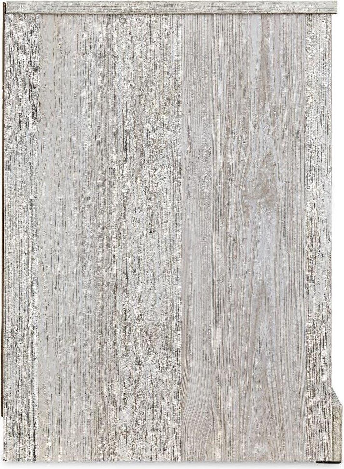 Paxberry Whitewash One Drawer Night Stand EB1811291