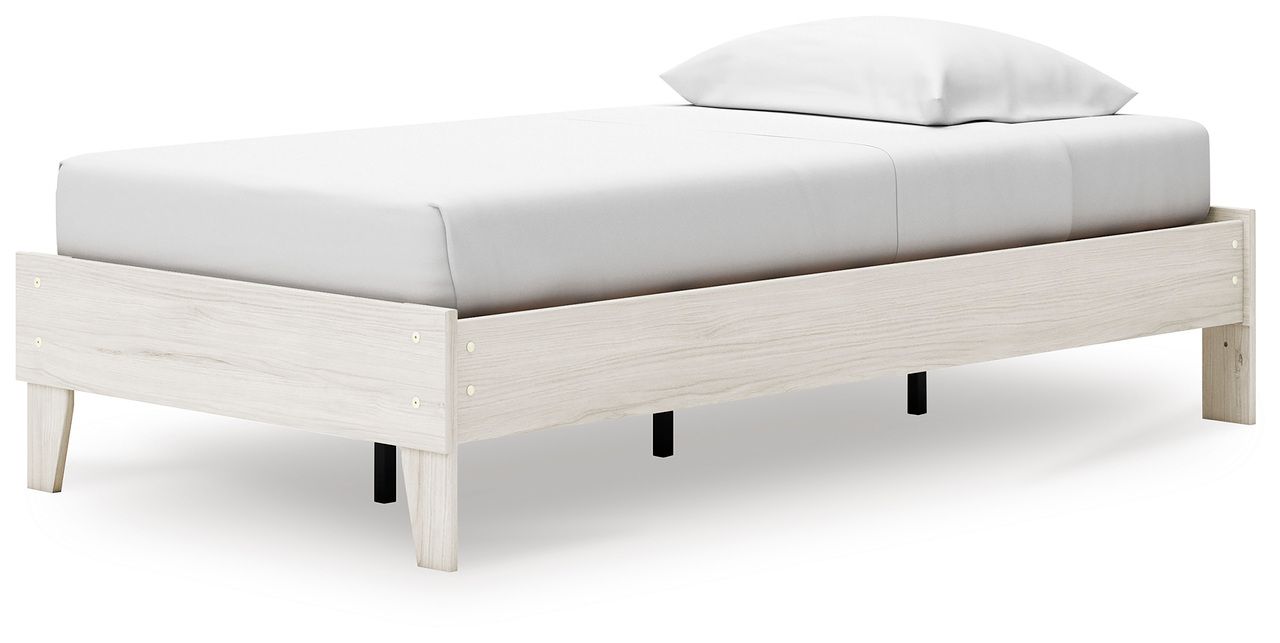 Socalle Light Natural Twin Platform Bed EB1864111