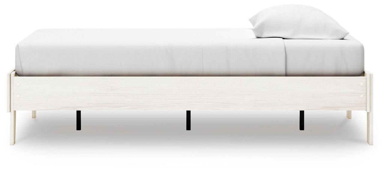Socalle Light Natural Twin Platform Bed EB1864111