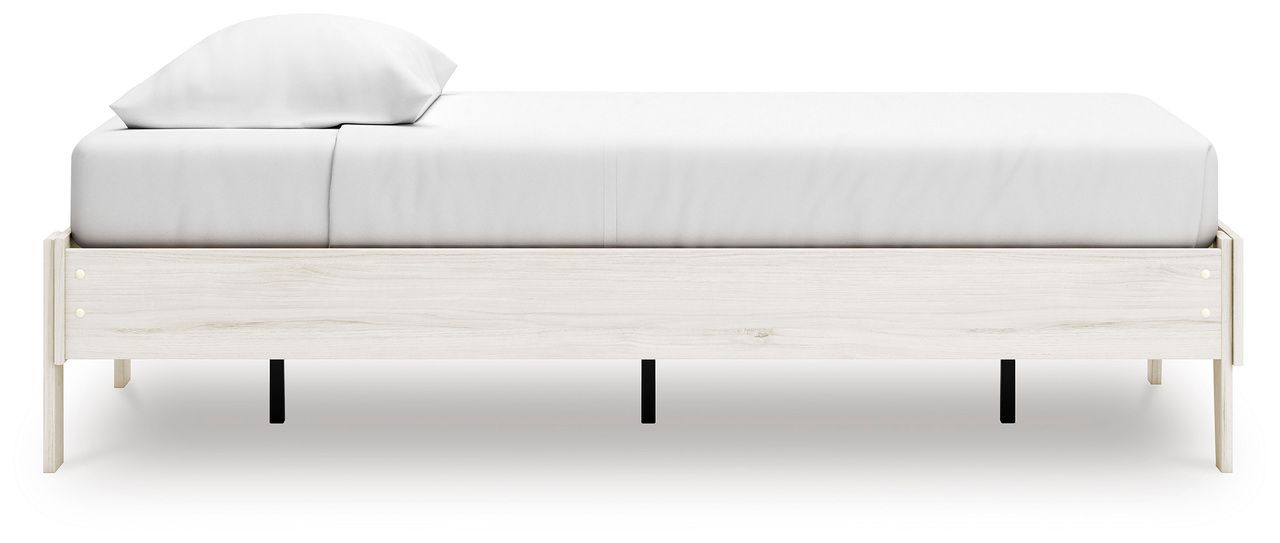 Socalle Light Natural Twin Platform Bed EB1864111