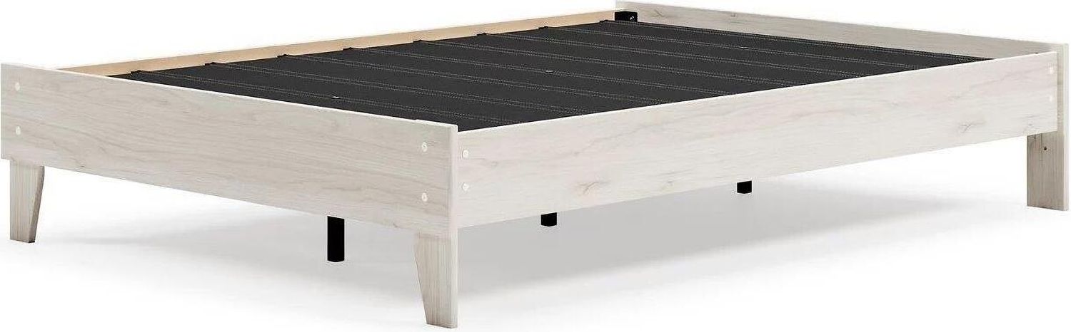 Socalle Light Natural Full Platform Bed EB1864112