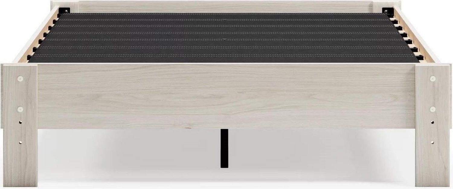 Socalle Light Natural Full Platform Bed EB1864112