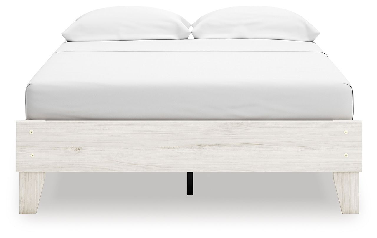 Socalle Light Natural Full Platform Bed EB1864112