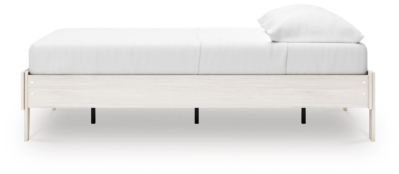 Socalle Light Natural Full Platform Bed EB1864112