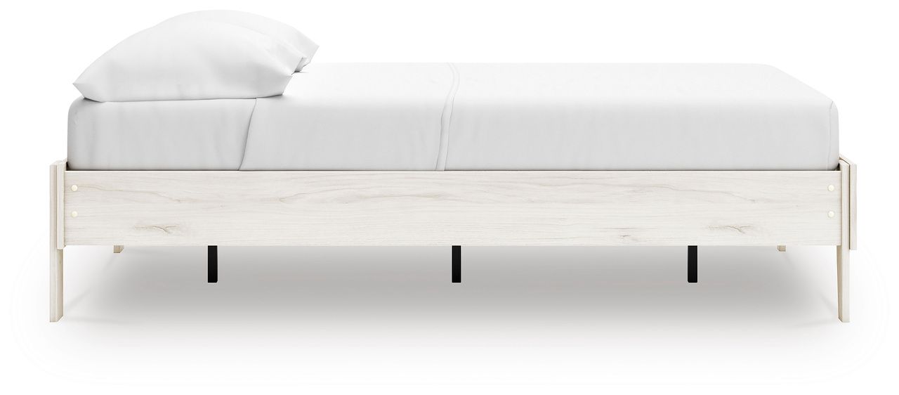 Socalle Light Natural Full Platform Bed EB1864112