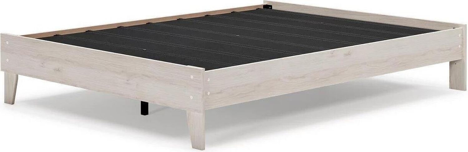 Socalle Light Natural Queen Platform Bed EB1864113