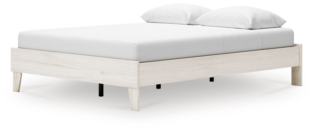 Socalle Light Natural Queen Platform Bed EB1864113