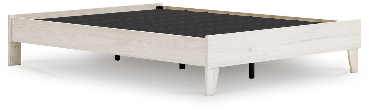 Socalle Light Natural Queen Platform Bed EB1864113