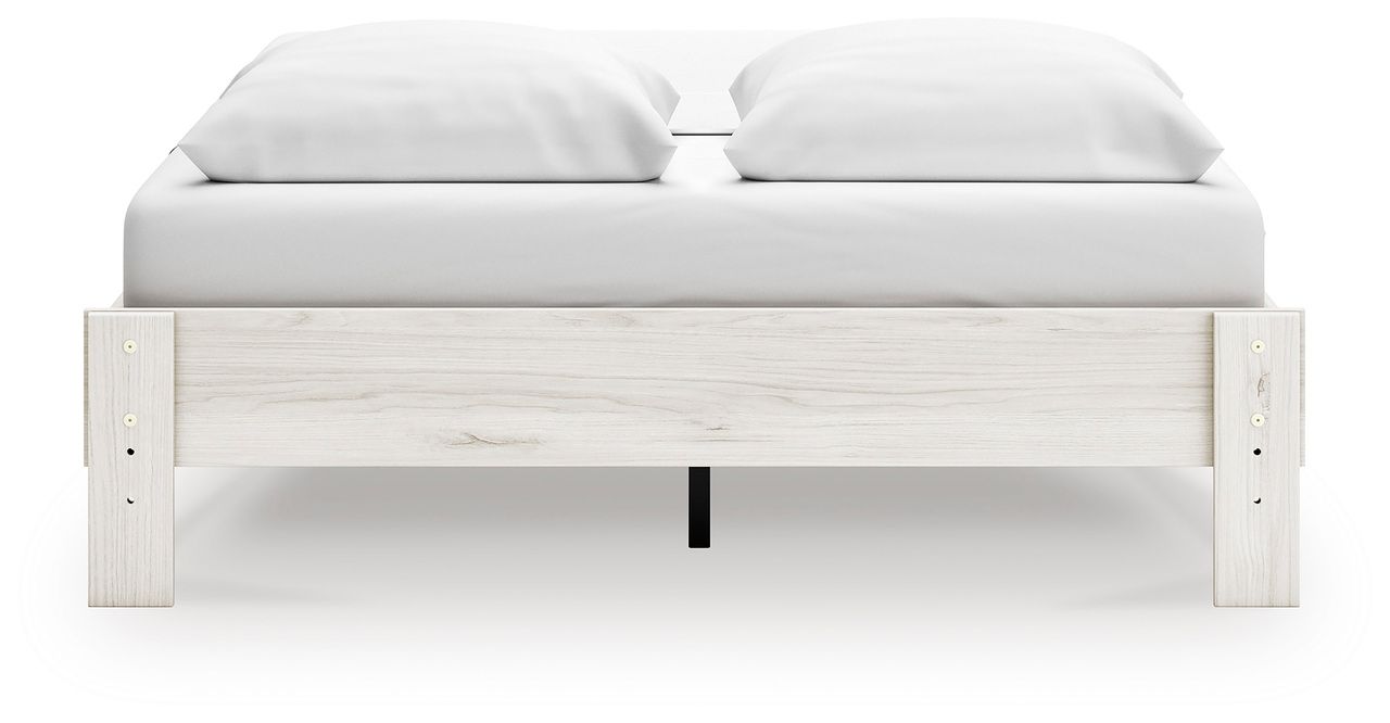 Socalle Light Natural Queen Platform Bed EB1864113