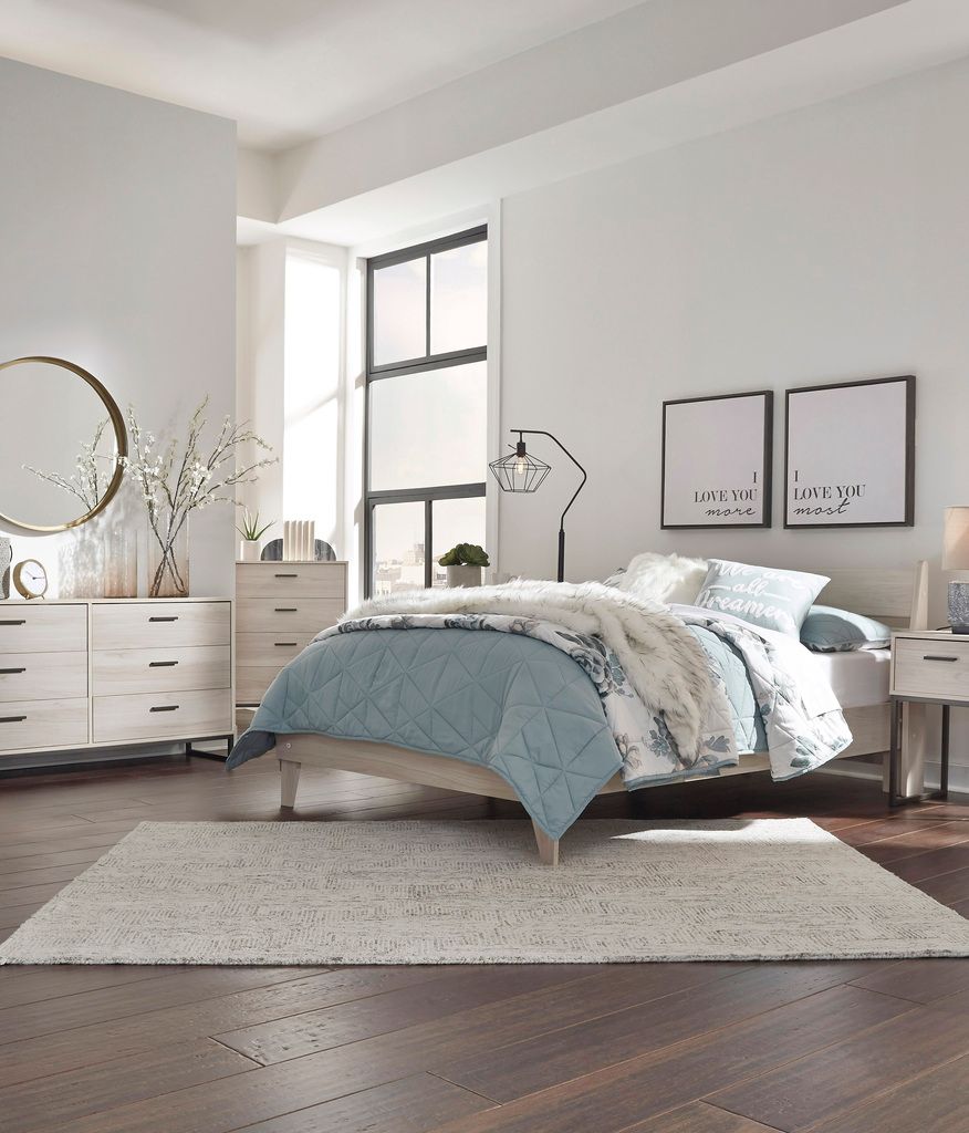 Socalle Light Natural Full Panel Headboard Only EB1864156