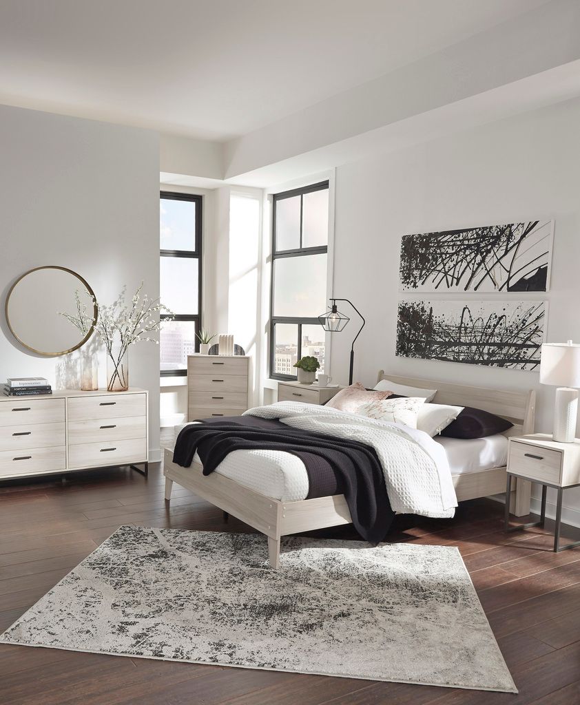 Socalle Light Natural Queen Panel Headboard Only EB1864157