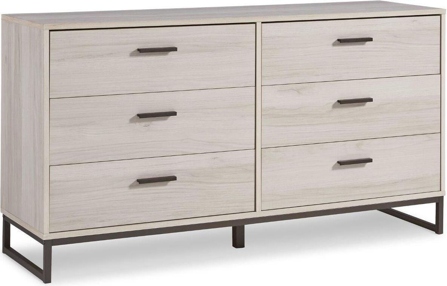 Socalle Light Natural Six Drawer Dresser EB1864231