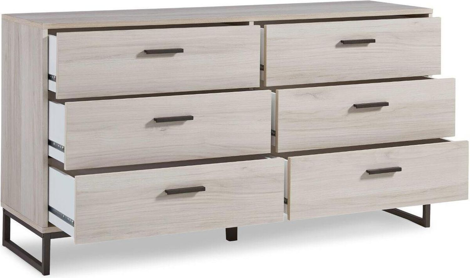 Socalle Light Natural Six Drawer Dresser EB1864231