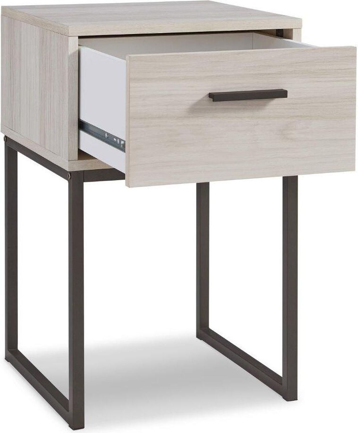 Socalle Light Natural One Drawer Night Stand EB1864291
