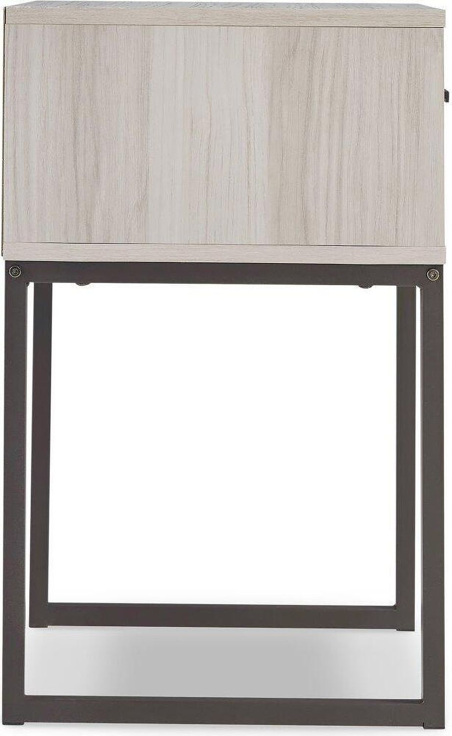 Socalle Light Natural One Drawer Night Stand EB1864291